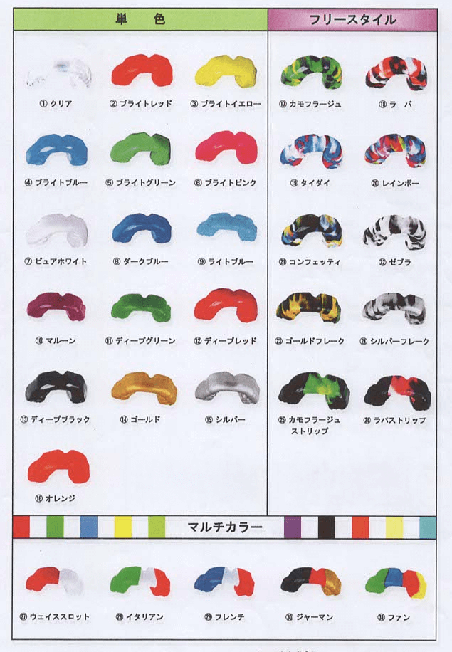 スポーツ用マウスピース